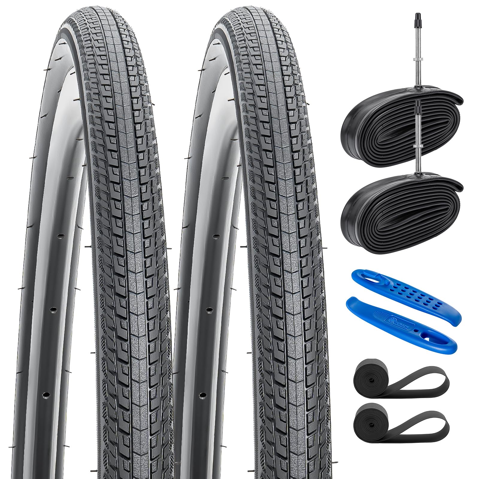 Amazon | YunSCM 2本セット,700 28c タイヤ,700x28c/30c 28-622 自転車